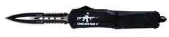 TEMP LAR15431  LRG   C&amp; TAKE IT AR15 DAGGER SER BK