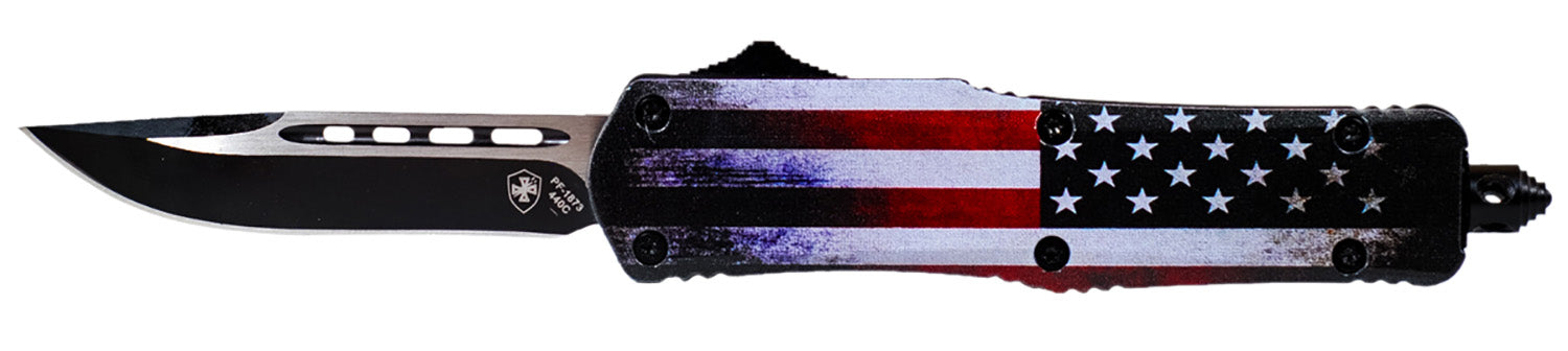 TEMP LUS331    LRG   US DROP POINT 440C BLACK