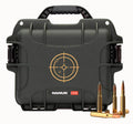 NANUK 908AMMO1   NANUK CASE W/WHT TARGET LOGO BLK