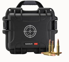 NANUK 905AMMO1   NANUK CS 905 W/WHT TRGET LOGO BLK