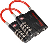 HORN 96022   TSA PADLOCK W/CABLE 2PACK