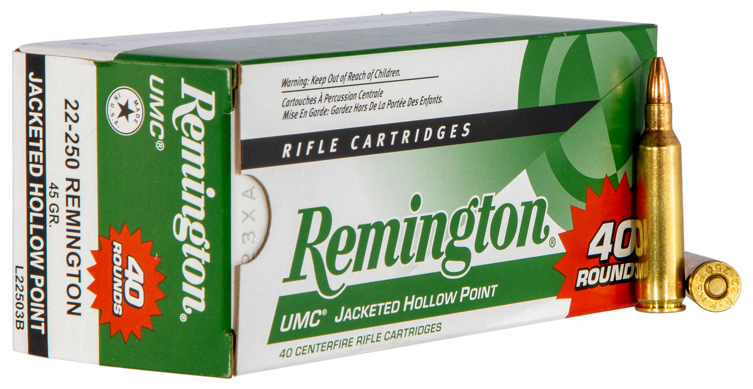 REM 23769 L22503B   UMC 22250  VP  45 JHP    40/10