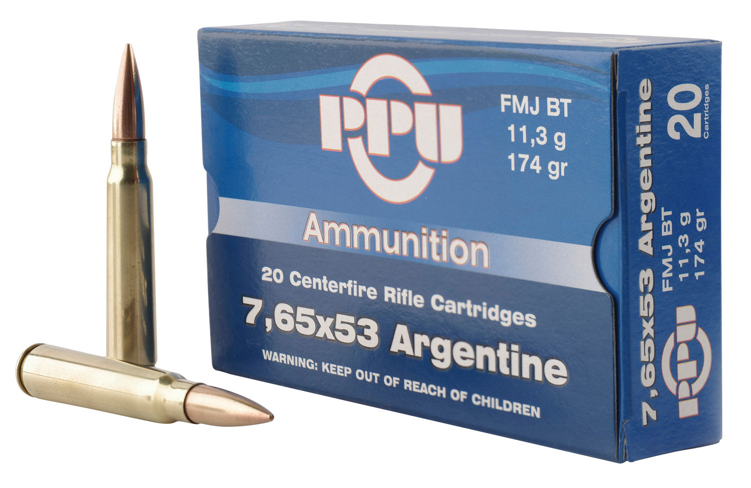PPU PP7AF       7.65X53ARG  174 FMJ          20/10