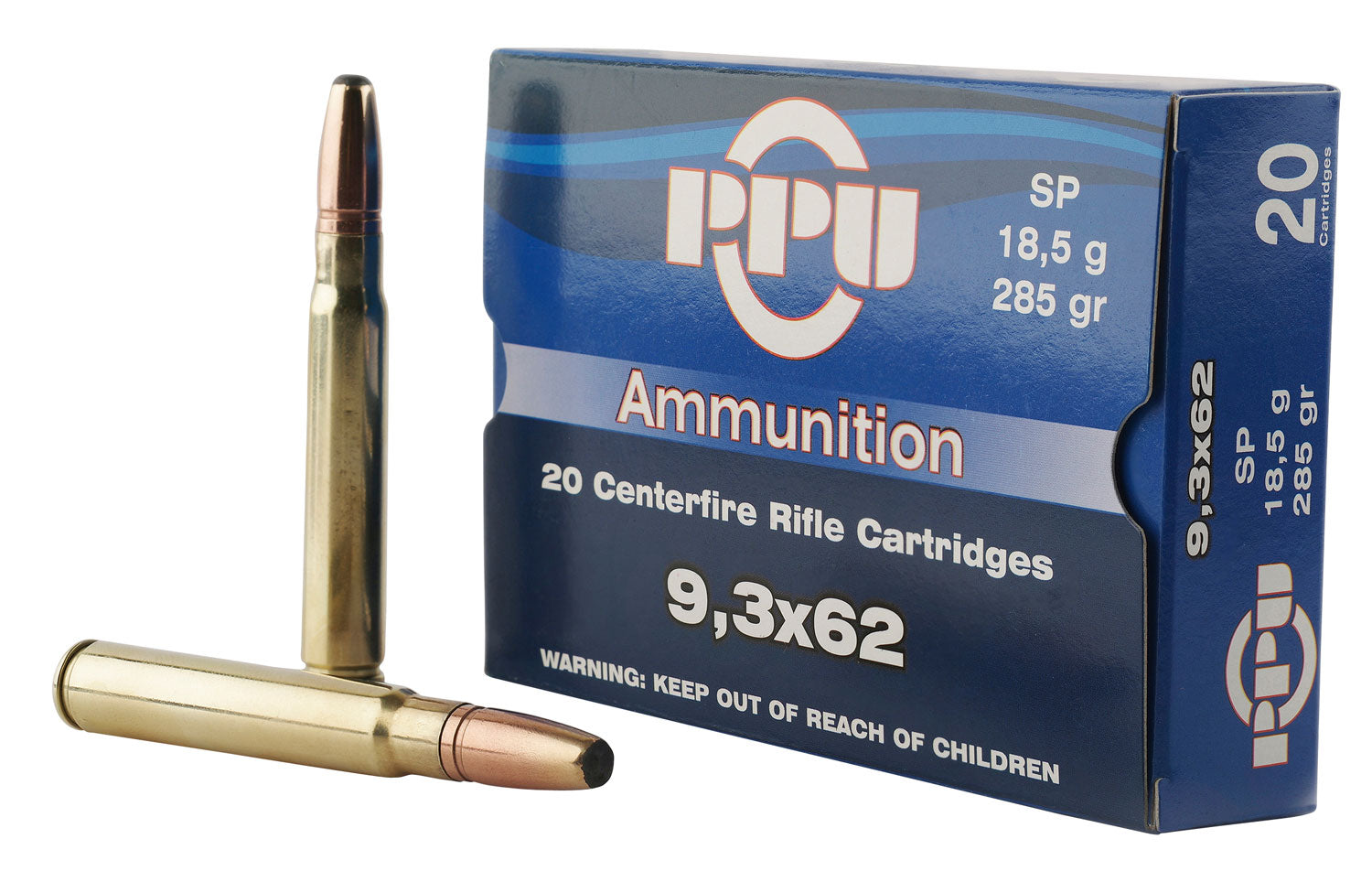 PPU PP9362      9.3X62      285 SP           20/10