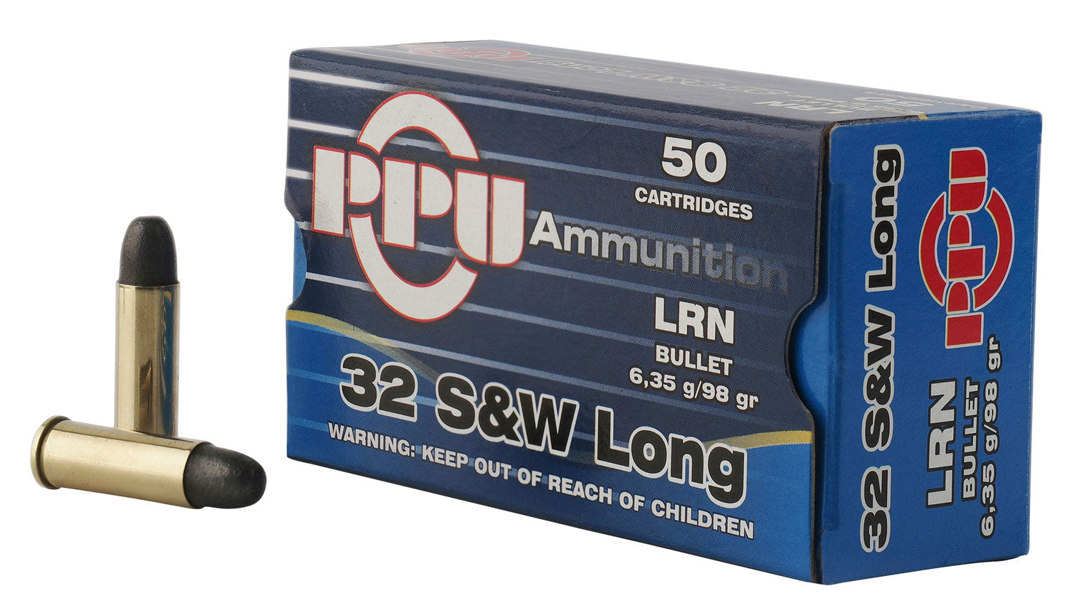 PPU PPH32SW     32 S&W LONG  98 LRN          50/10