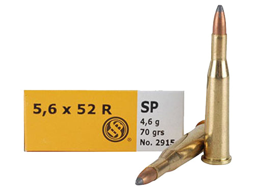 S&B SB5652RA       5.6X52R  70 SP            20/25