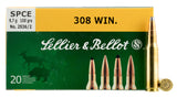 S&amp;B SB308D         308WIN  150 SPCE          20/25