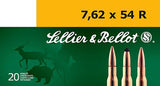 S&amp;B SB76254RA      7.62X54R 180 FMJ          20/20