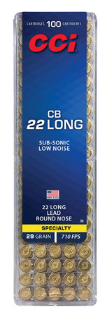 CCI 0038  22 CB LONG           29 LRN       100/50