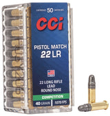 CCI 0051  22LR       PSTL MTCH 40 LRN       50/100