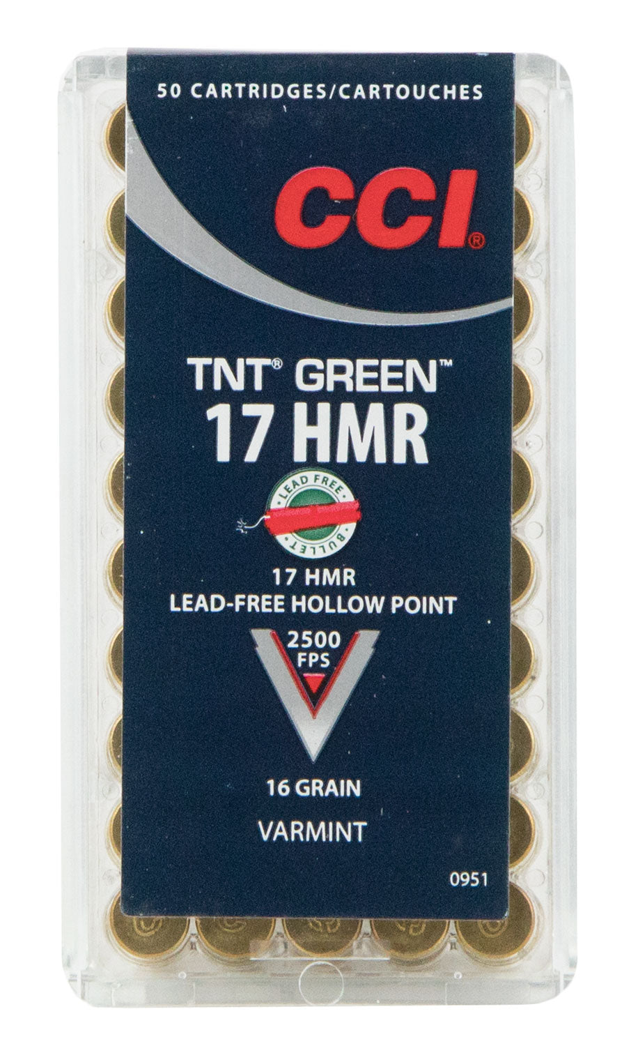 CCI 951     17HMR              16 TNT GRN    50/40