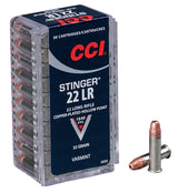 CCI 0050  22LR       STINGER   32 HP        50/100