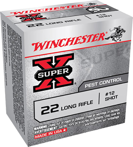WIN X22LRS          22LR SUP X SHOT #12     50/100