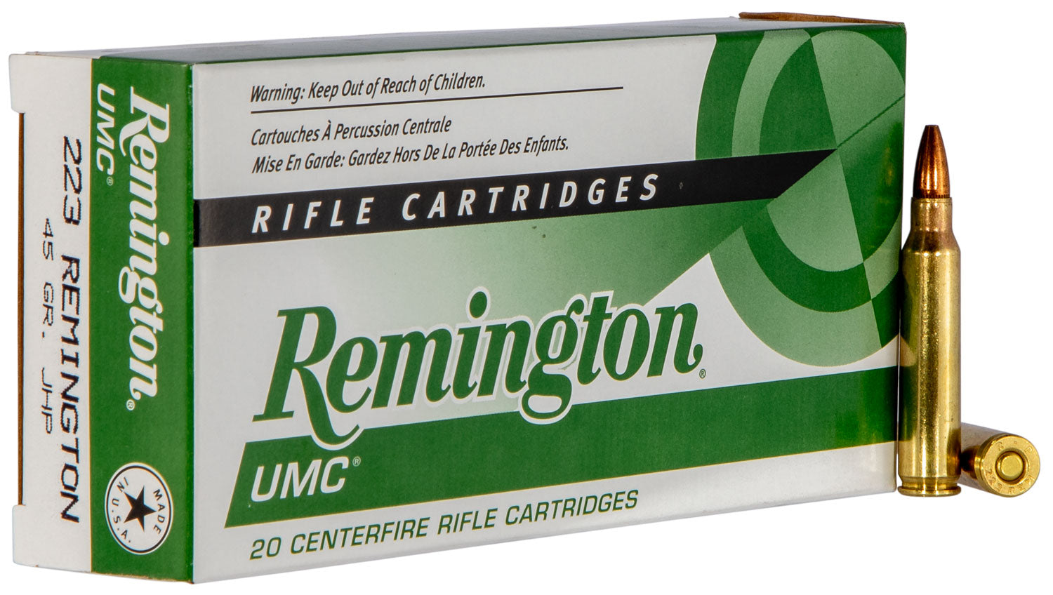 REM 23748  L223R7   UMC 223        45 JHP    20/10