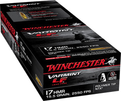 WIN S17HMR1LF       17HMR    15.5 LF VARMINT 50/20