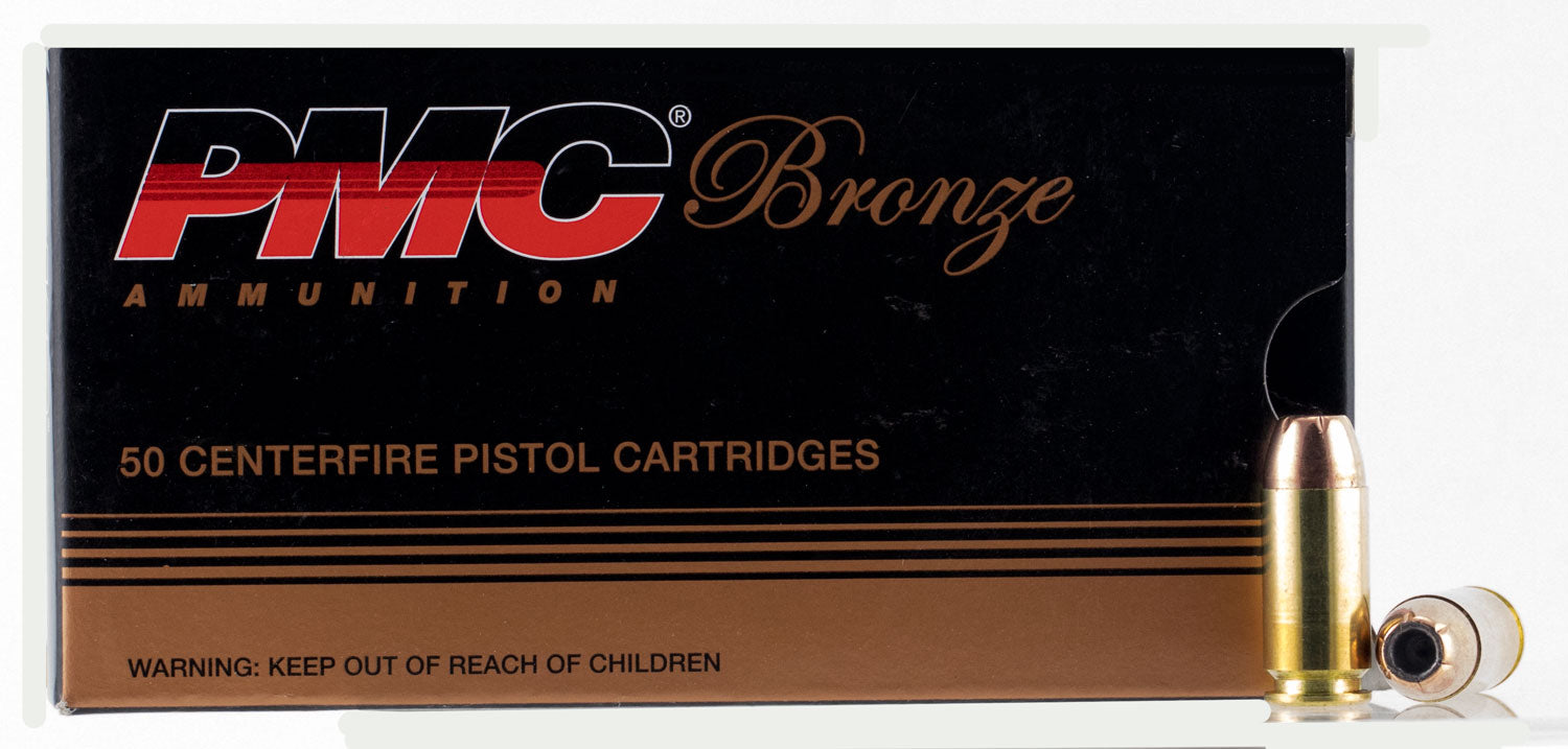 PMC 40B      40S     165 JHP                 50/20