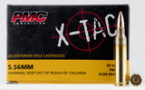PMC 5.56X    5.56     55 FMJ BT              20/50