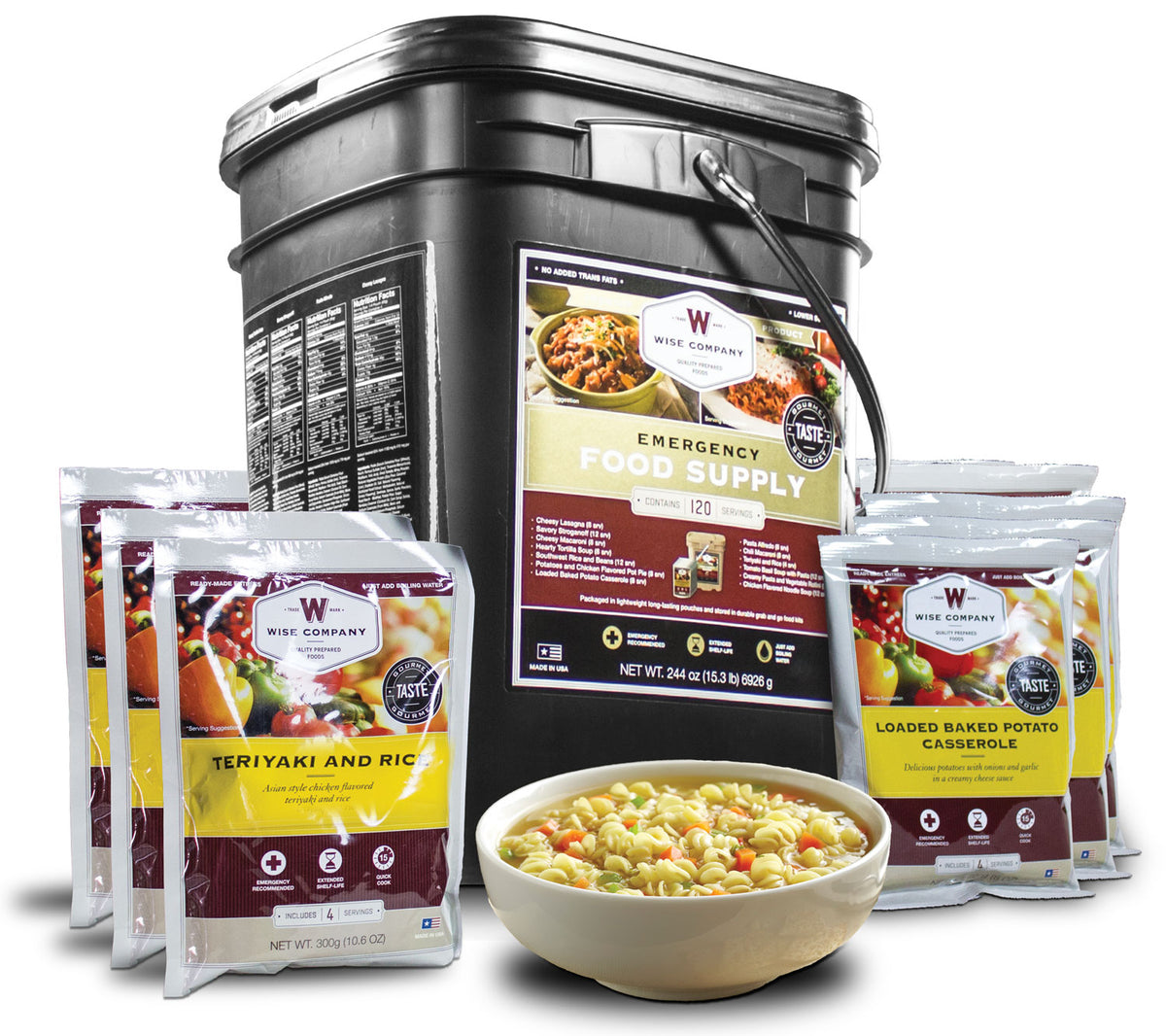 WISE RW10-120  ENTREE GRAB & GO BUCKET 120