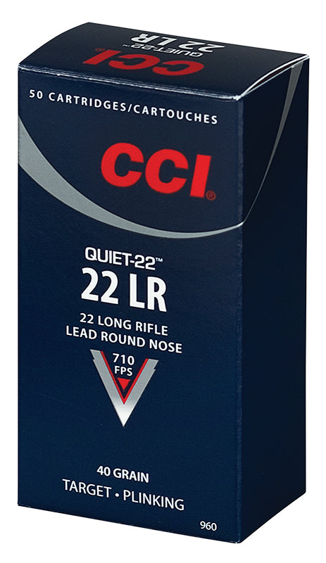 CCI 960   22LR       QUIET     40 LRN       50/100