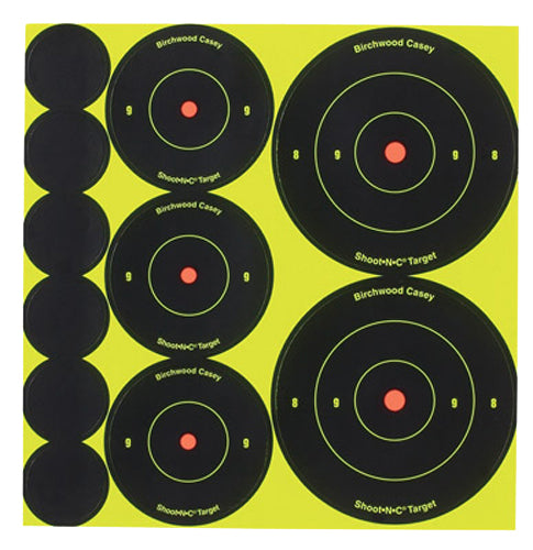 BIR 34608          SHOOT-N-C BULLSEYE VRTY   132PK