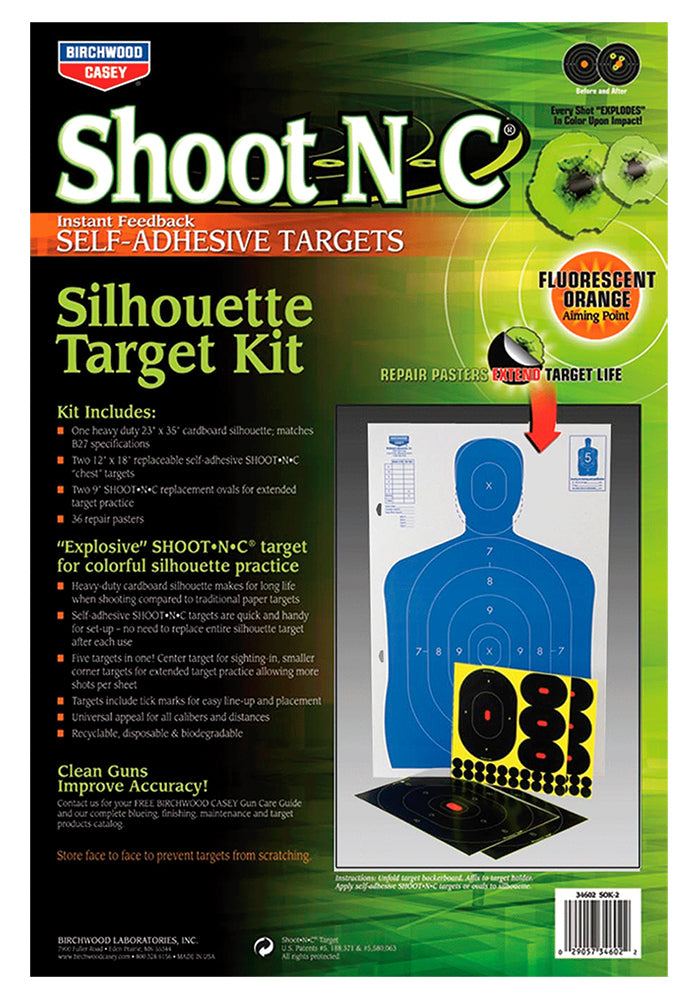 BIR 34602          SHOOT-N-C 12X18 SILHOUETTE KIT