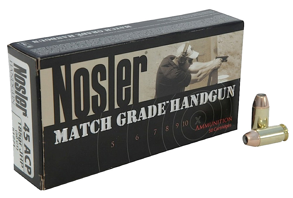 NOS 51271 MATCH HG 45ACP  185 JHP            50/10