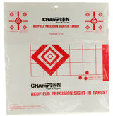 CHAMP 47388      SIGHT IN TARGETS(REDFIELD)10PK