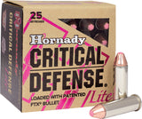 HORN 90240  CRITDEF     9MM LTE 100 FTX      25/10
