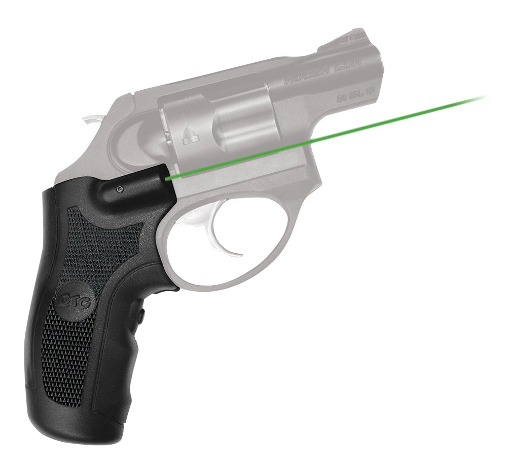 CRIM 0145301    LG415G LASERGRIPS RUG LCR/LCRX GRN