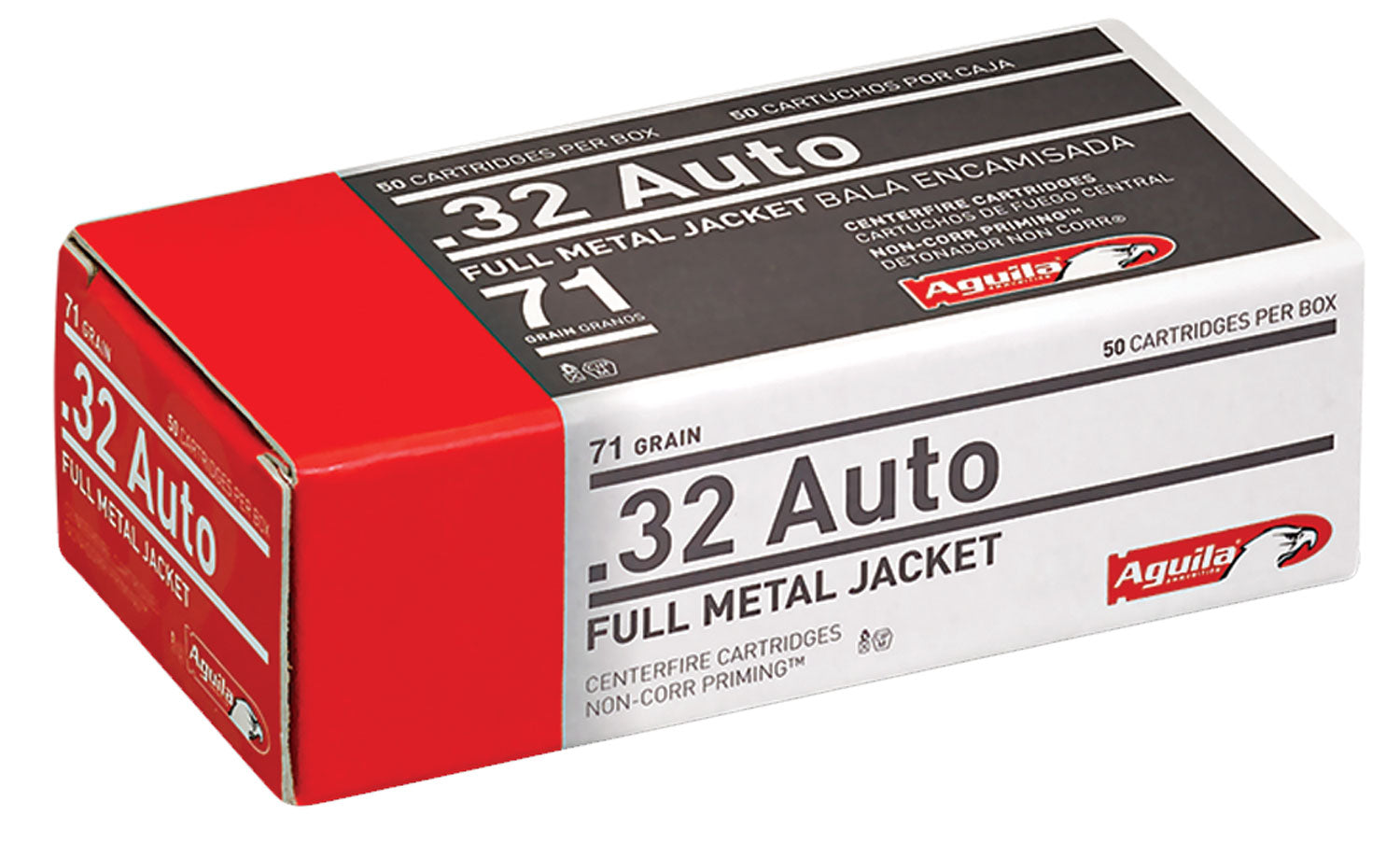 AGUILA 1E322110      32AUTO     71FMJ        50/20