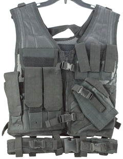 NC CTV2916B      TACT VEST BLK  M-2XL