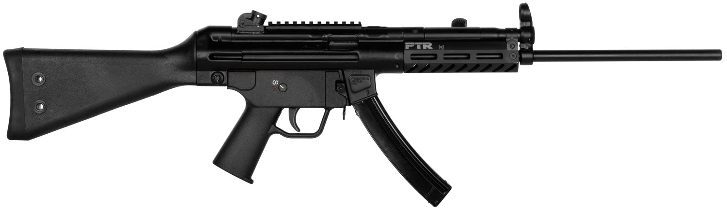 PTR CR-100001      9R 9MM 16IN RFL M-LOK  W/SC MNT