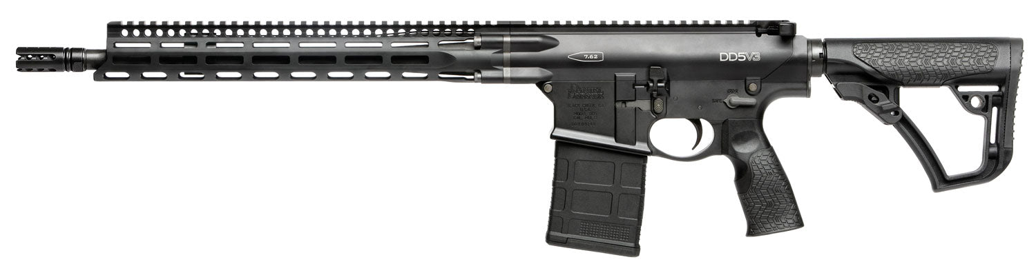 DDF 0215707258047     DD5V3 MLOK 7.62 16   20R BLK