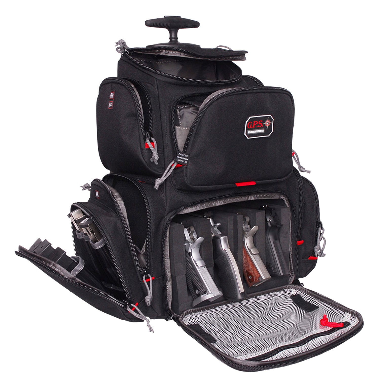 GPS 1711ROBP    ROLLING HANGUNNER BKPK 4GN     BLK