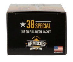 ARMS FAC3817N           38SP   158 FMJ       50/20