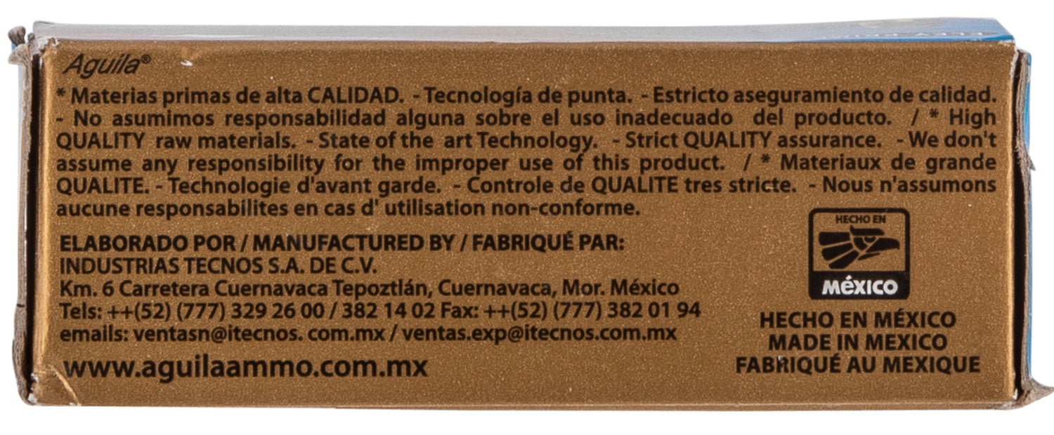 AGUILA 1B220514      22LR TAR   40GR         50/20