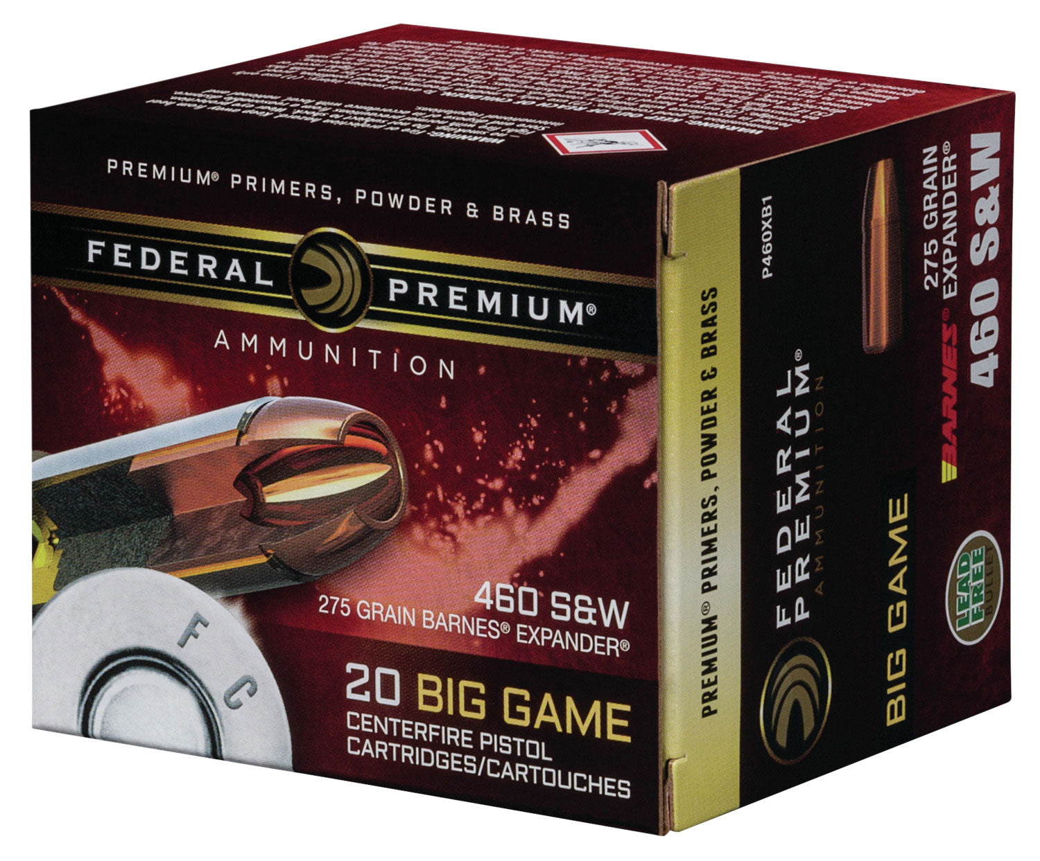 FED P460XB1        460SW   275 BRX           20/10