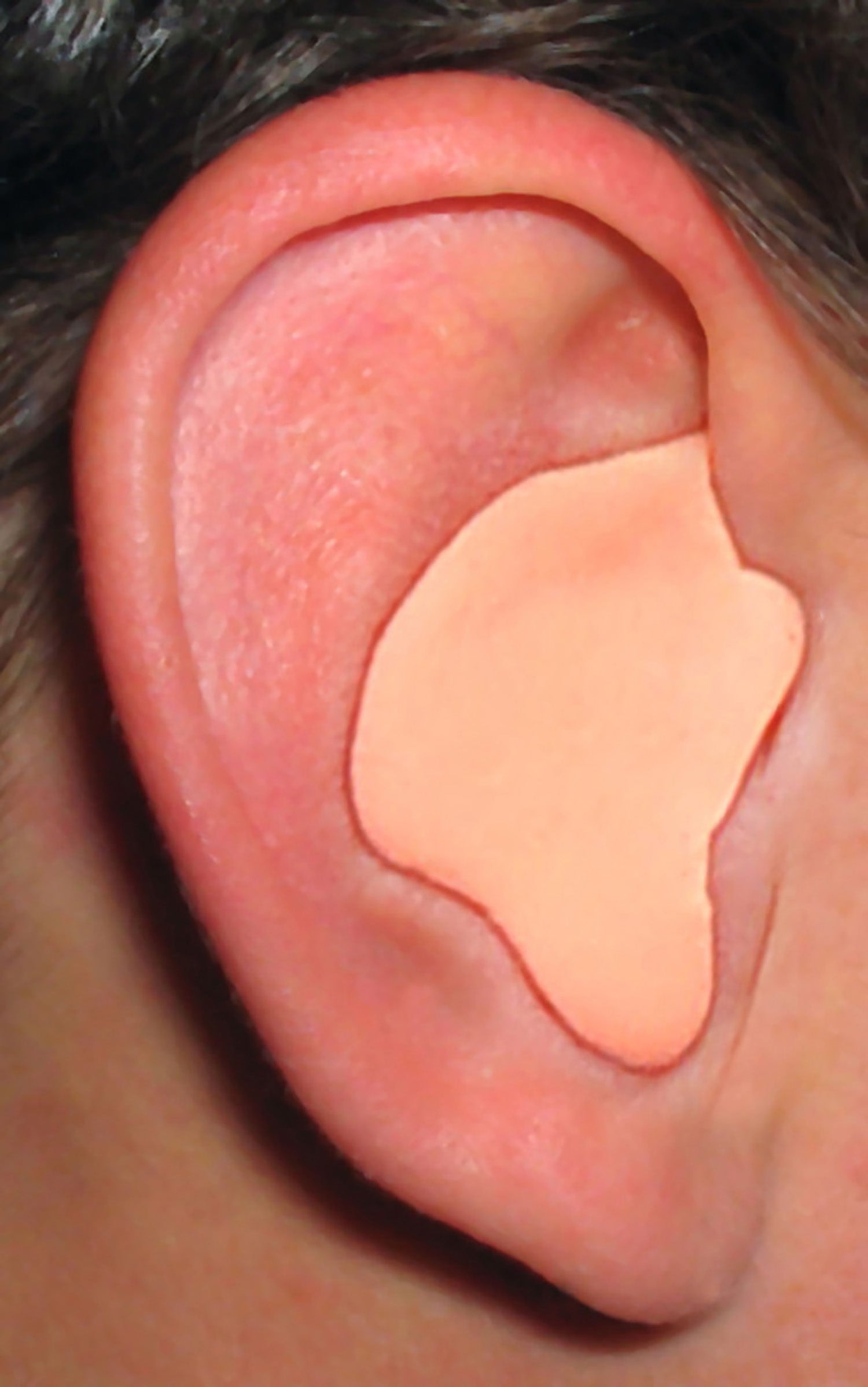 RAD CEP002-T    CUST MOLDED EARPLUGS TAN