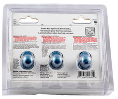 MASTER 90TRISPT    GUN LOCK 3PK SAME/KEY