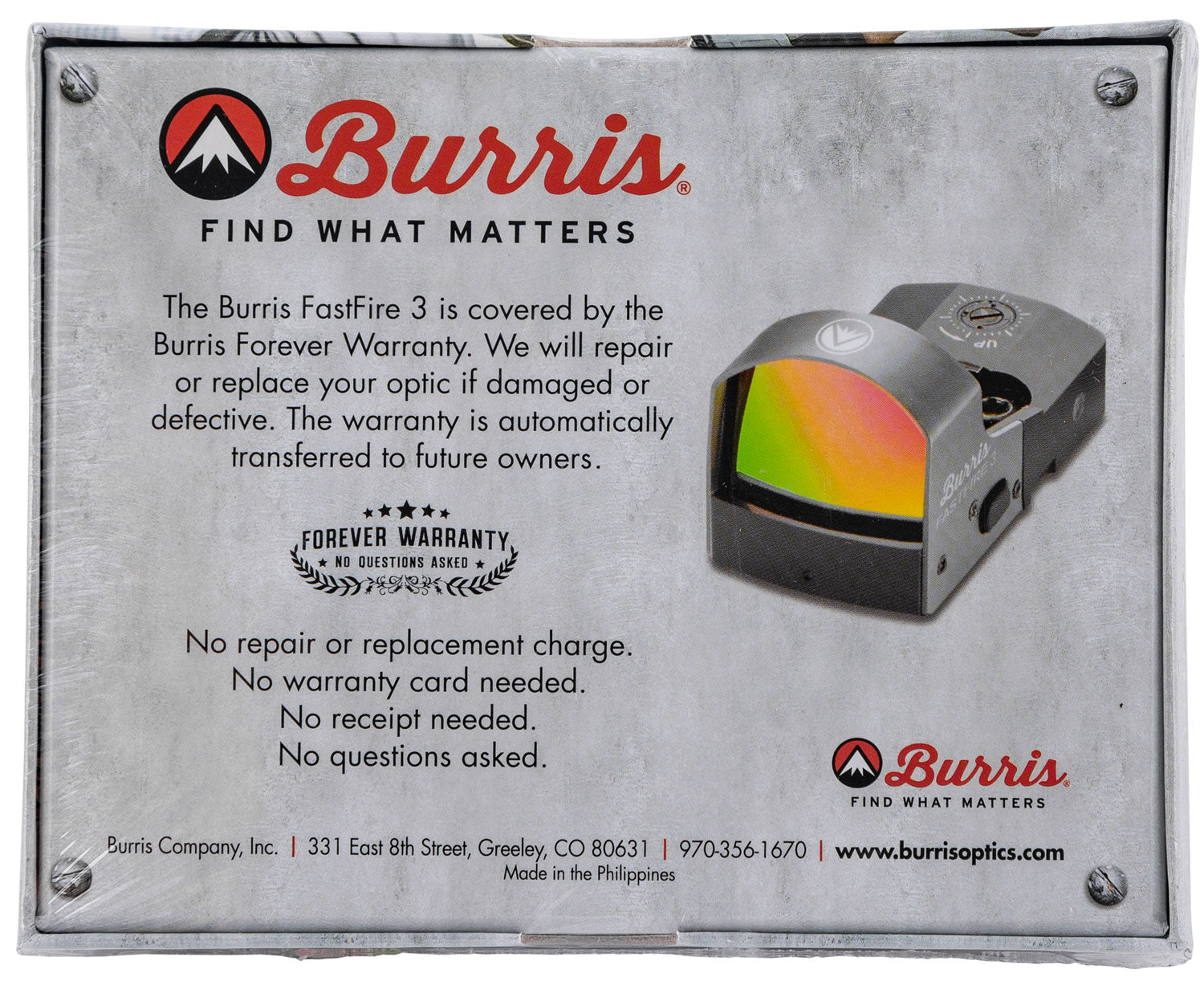 BUR 300234    FASTFIRE PIC MOUNT 3MOA DOT