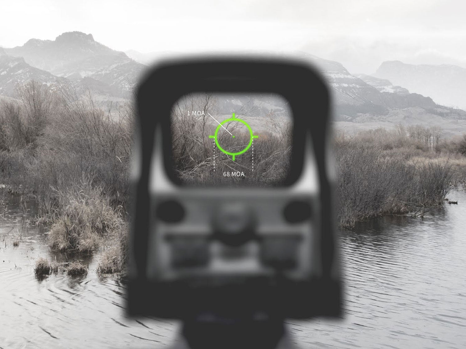 EOTECH EXPS2-0GRN     68&1 MOA BLK QD CR123