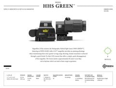 EOTECH HHS-GRN        EXPS2-0GRN G33 W/STS MNT