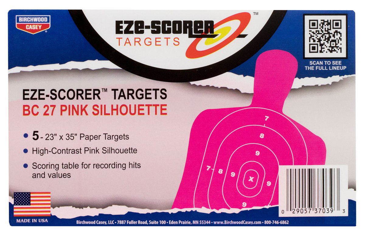 BIR 37039          EZESCORER 23X35 BC27 PINK   5PK