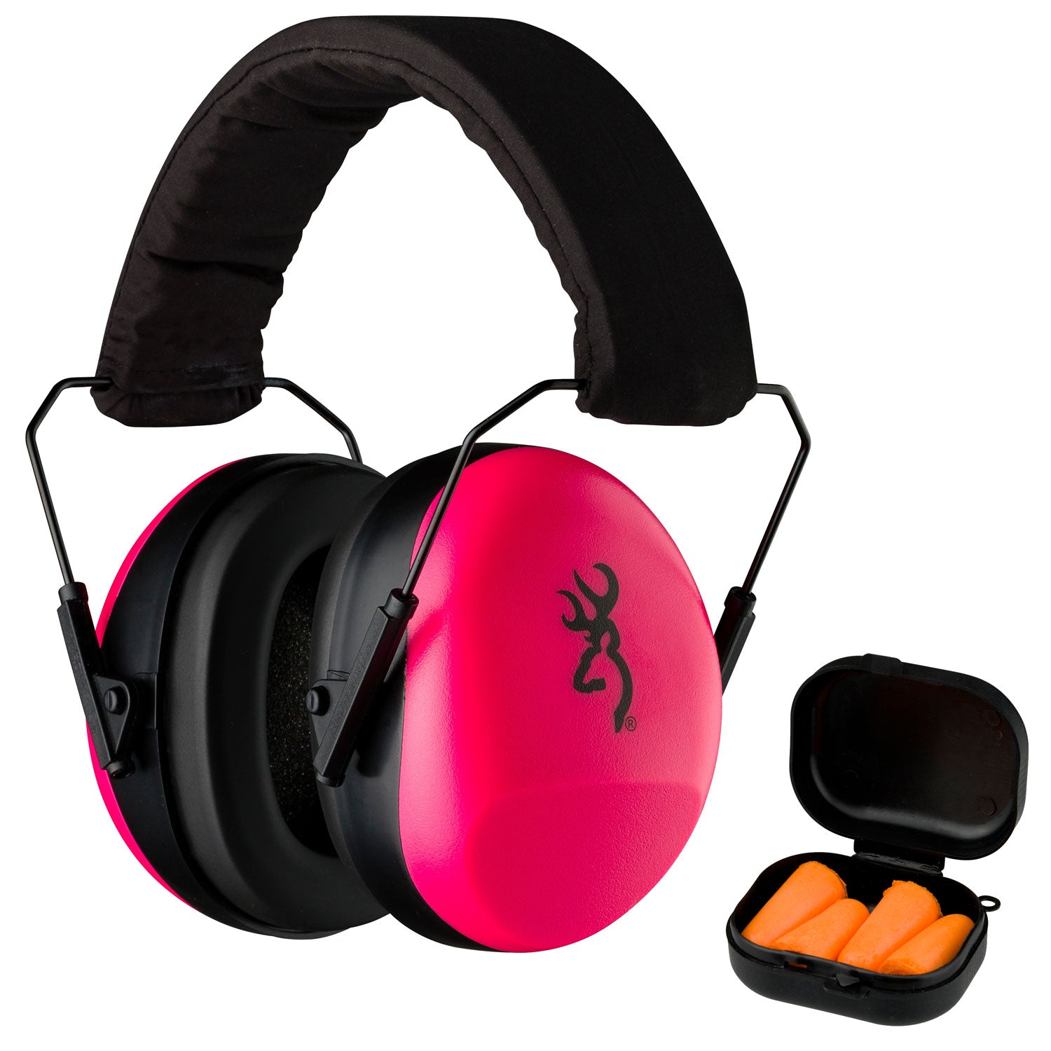 BRN 126373     RNG KIT MUFFS/EARPLUGS/GLASSES PNK