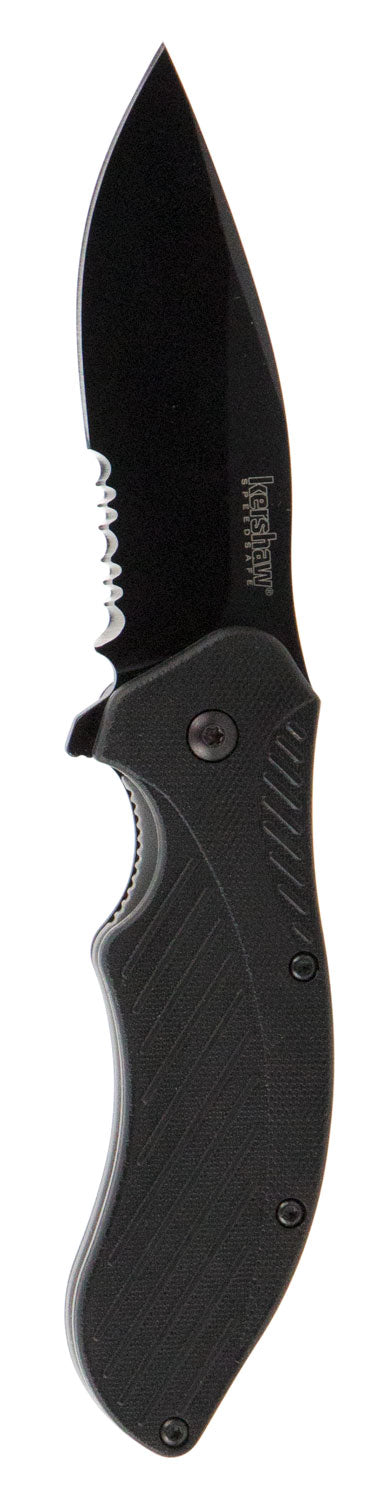 KER 1605CKTST   CLASH SERRATED BLK