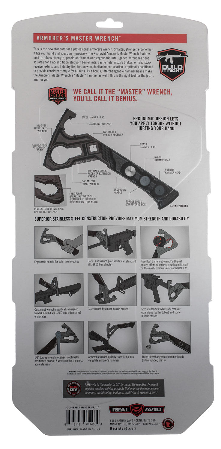 AVID.AVAR15AMW    ARMORER S MASTER WRENCH AR15