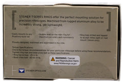 STEINER 5962        T-SERIES SCPE RINGS 30MM HI