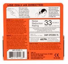 WLKR GWP-EPCORD-YL     2PK BLU CORDED PLUG W/CASE