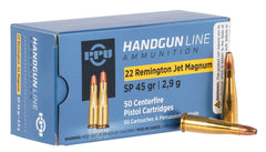 PPU PPH22RJ     22REM JET MG 45 SP           50/10