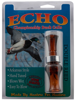 ECHO 77802 BOURBON OPEN WTER DBLE REED MOLDED CALL